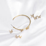 Butterfly earring