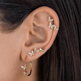 Butterfly earring