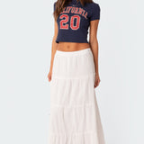Ilona Tiered Maxi Skirt