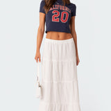 Ilona Tiered Maxi Skirt