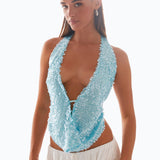 Babi Sequin Top