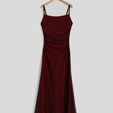 Isabella Satin Dress