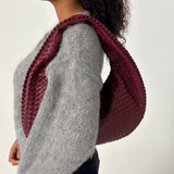 Celest Vegan Bag - Wine red