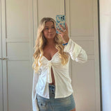 Maddy blouse - white