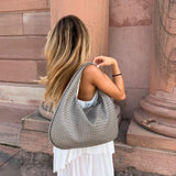 Celest Vegan Bag - Light grey