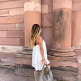 Celest Vegan Bag - Light grey