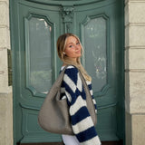 Celest Vegan Bag - Light grey