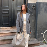Celest Vegan Bag - Light grey