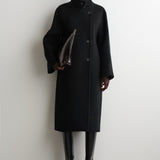 OVERSIZED WOOL LONG COAT